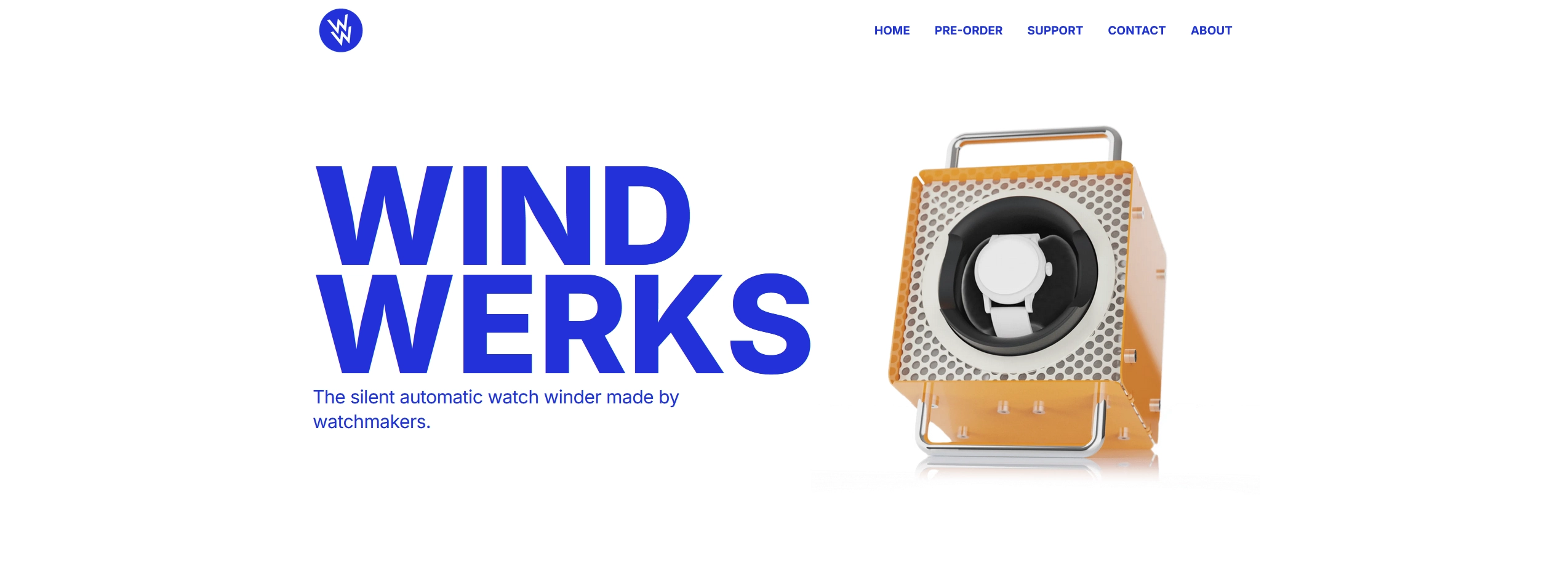 Wind Werks Website Example